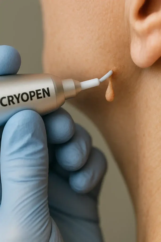 Cryopen for skin tags removal Dorchester speak to our team today!