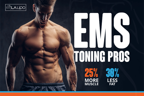 Benefits of LA-EMS Body toning treatment to improve your core strength Dorchester