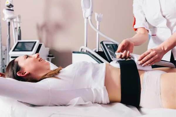 woman having body sculpting to help improve her body image and her mental health Dorchester