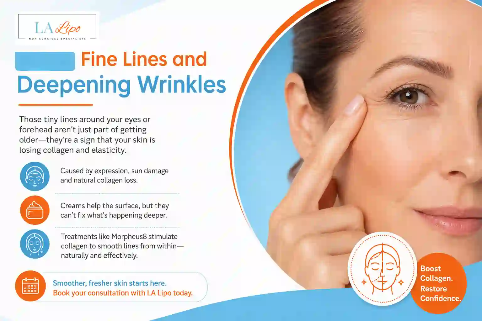 Sign #2: Fine Lines and Deepening Wrinkles Dorchester